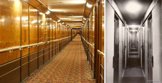 Queen Mary Corridor | Hindenburg Corridor