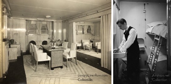 Queen Mary Suite M68/70 and Hindenburg Cabin