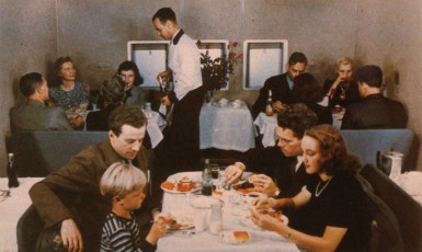 Dining room of Boeing 314