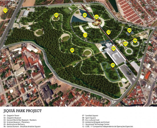 JiquiÃ¡ Park Project - Recife, Brazil