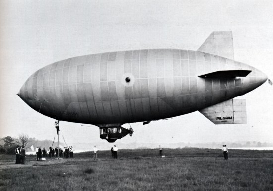 First flight of Pilgrim, 1925