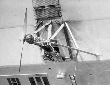 Propeller of USS Akron