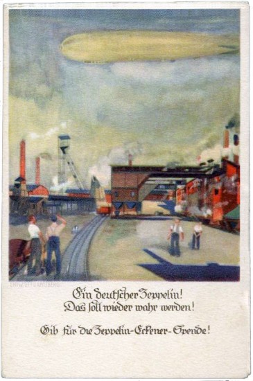 Eckener-Spende postcard