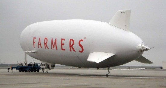 Zeppelin NT with Farmers Insurance name