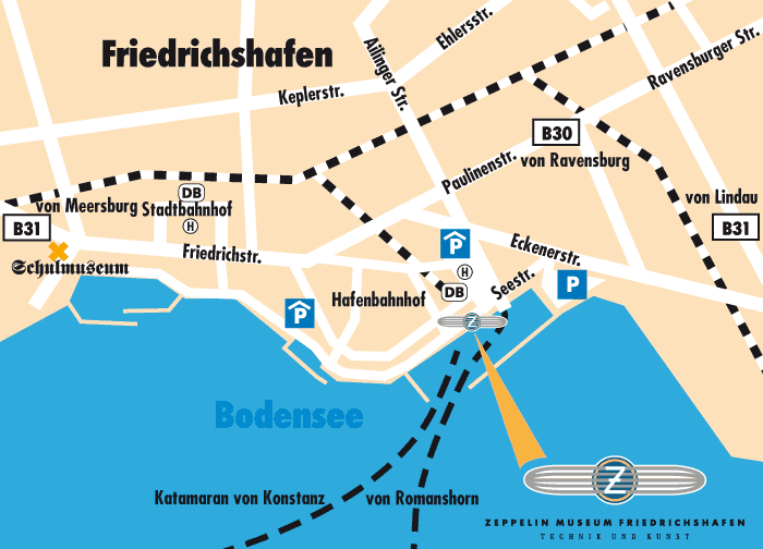 Friedrichshafen Map 