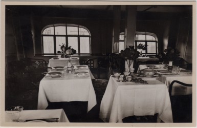 Lounge and Dining Area on Graf Zeppelin