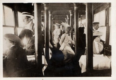 Passenger cabin of LZ-13 Hansa