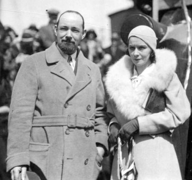 Sir Hubert and Lady Suzanne Wilkins