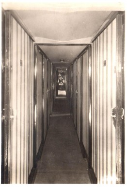 Passenger Corridor on Graf Zeppelin