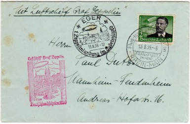 Flight to Eger, August 13, 1939.  (Sieger 462)