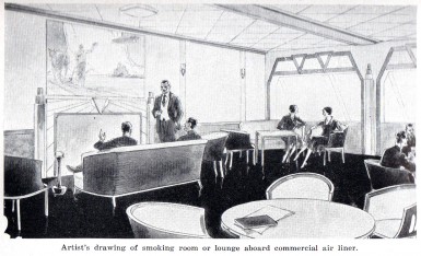 Proposed Airship Lounge.  (click all photos to enlarge)