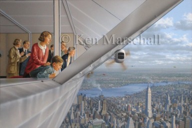 Hindenburg painting by Ken Marschall for sale