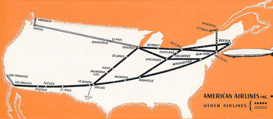 American Airlines - Hindenburg | Map