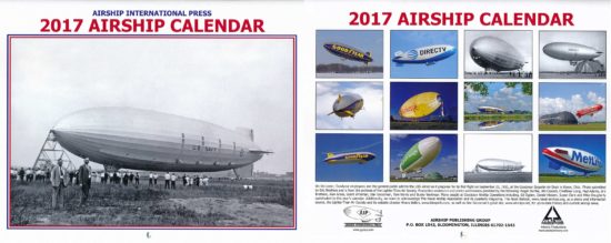 2017 Historical Airship Calendar