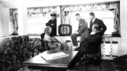 LZ-127 lounge with radio