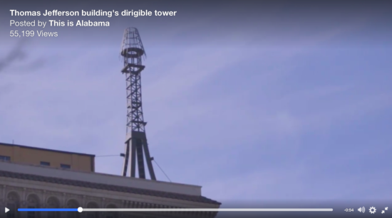 Spindly tower at Thomas Jefferson Building