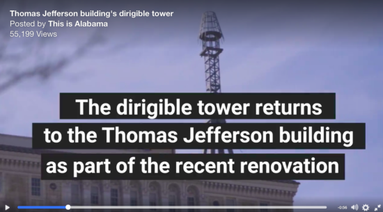 Thomas Jefferson Building "Dirigible Tower - Birmingham, Alabama