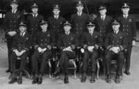 U.S.S. Los Angeles Officers