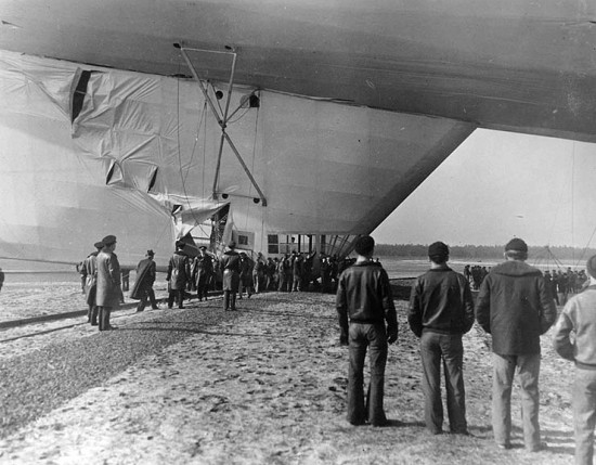 U.S.S. Akron accident on February 22, 1932