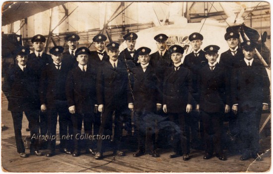 German crew who flew LZ-126 across the Atlantic.