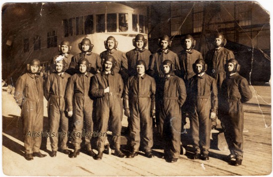 German Zeppelin Company crew of LZ-126 / ZR-3. October, 1924.