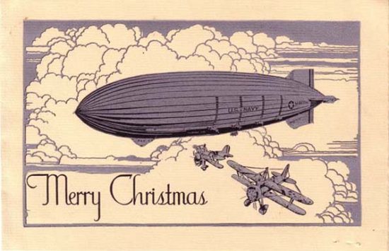 U.S.S. Macon Christmas Card