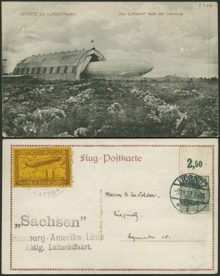 Lot 3134 - Sachsen postcard