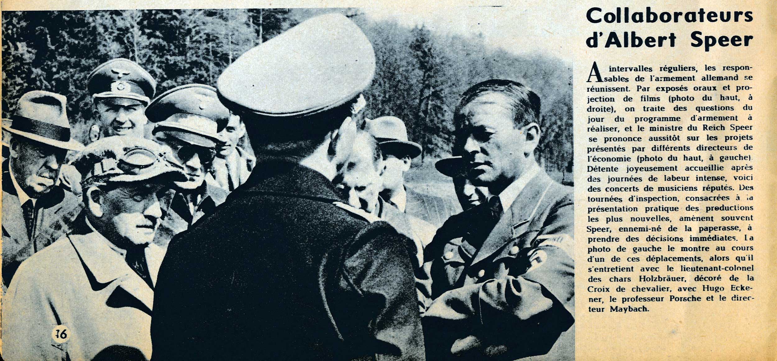 Hugo Eckener with armaments minister Albert Speer