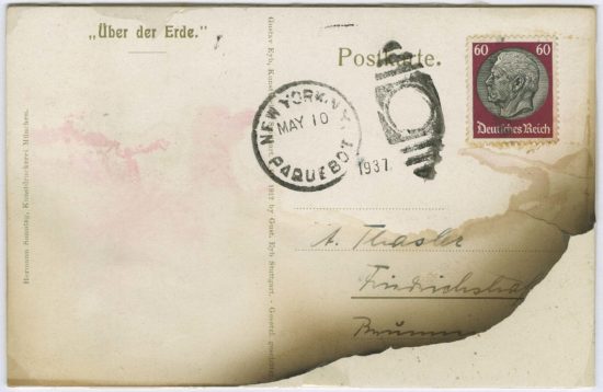 Thasler Hindenburg Card