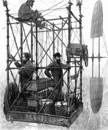 Basket of Tissandier Brothers Airship