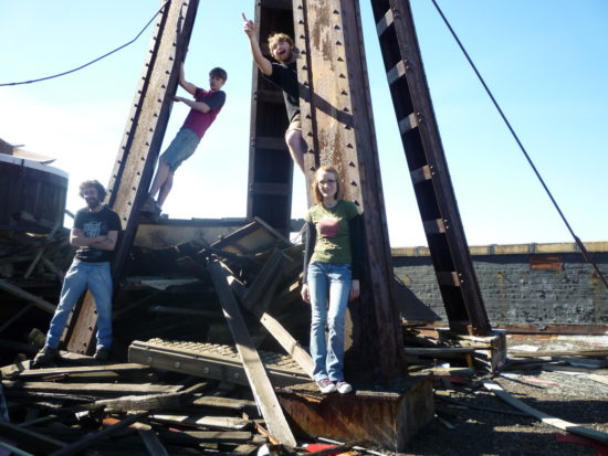 Urban explorers at Birmingham's Thomas Jefferson building 