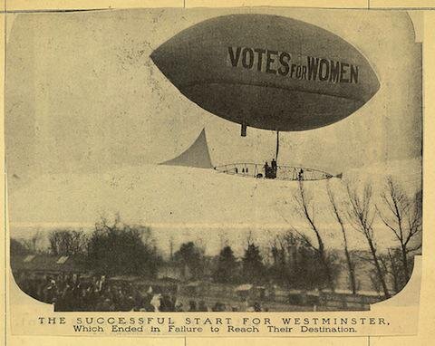 "Votes For Women" airship of Muriel Matters