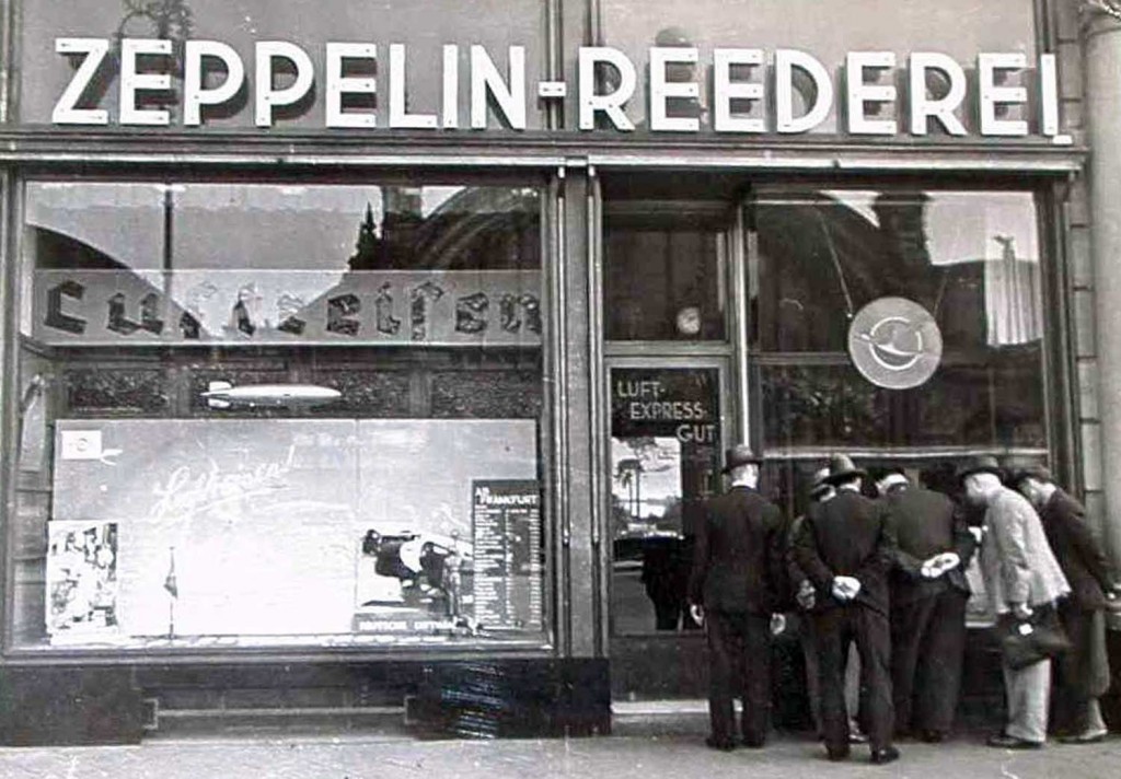 Deutsche Zeppelin-Reederei office in Frankfurt Deutsche Zeppelin-Reederei office in Frankfurt